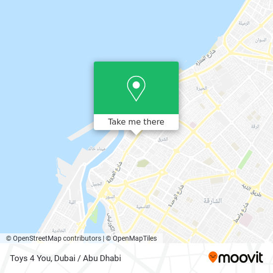 Toys 4 You map
