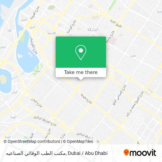 مكتب الطب الوقائي الصناعيه map