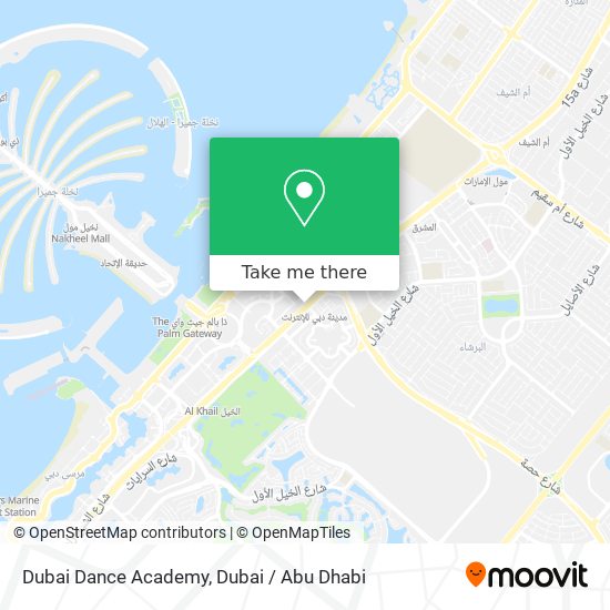 Dubai Dance Academy map