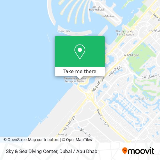 Sky & Sea Diving Center map