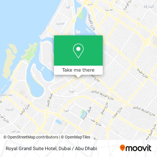 Royal Grand Suite Hotel map