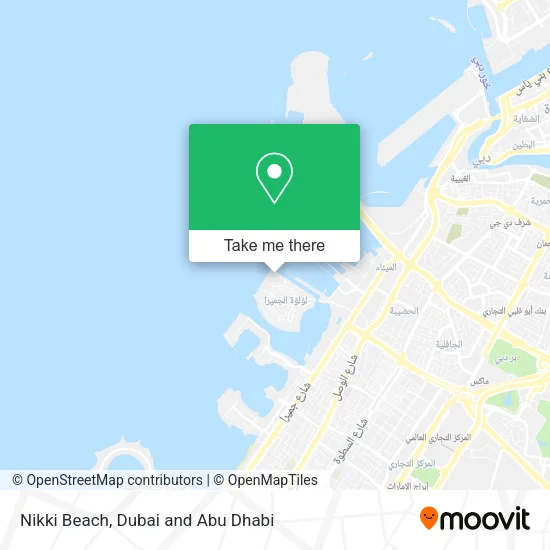 Nikki Beach map