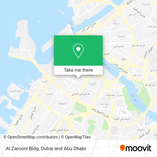 Al Zarooni Bldg map