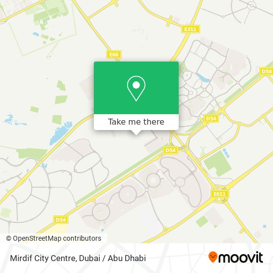 Mirdif City Centre map