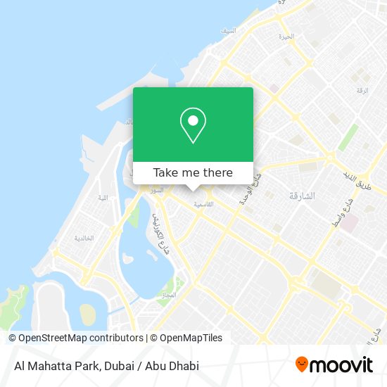 Al Mahatta Park map