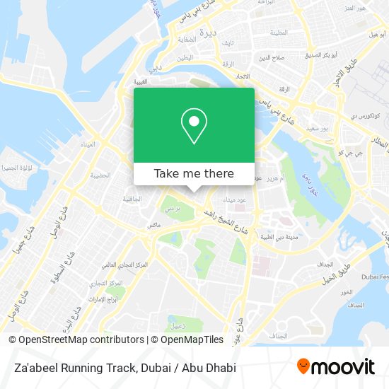 Za'abeel Running Track map