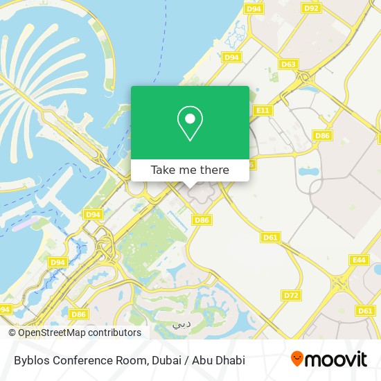Byblos Conference Room map