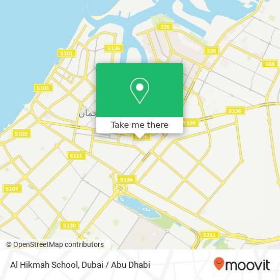 Al Hikmah School map