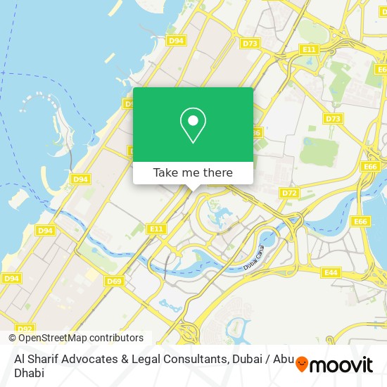 Al Sharif Advocates & Legal Consultants map