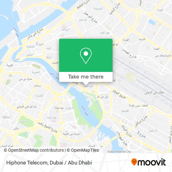 Hiphone Telecom map