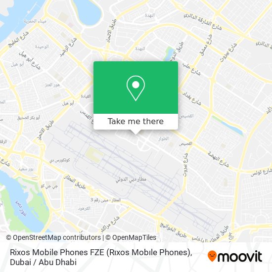 Rixos Mobile Phones FZE (Rıxos Mobıle Phones) map