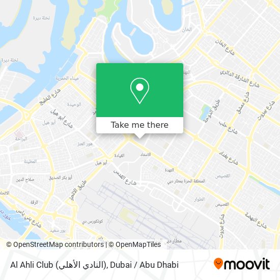 Al Ahli Club (النادي الأهلي) map