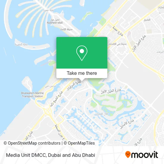 Media Unit DMCC map