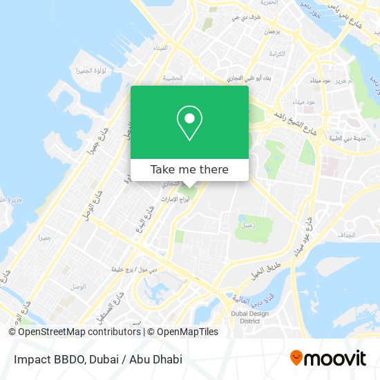 Impact BBDO map