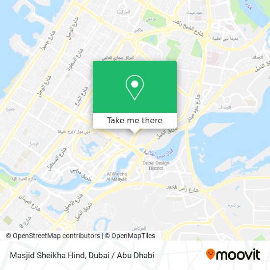 Masjid Sheikha Hind map