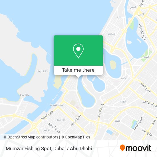 Mumzar Fishing Spot map