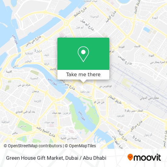 Green House Gift Market map