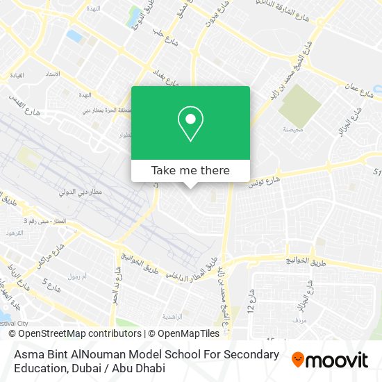 Asma Bint AlNouman Model School For Secondary Education map