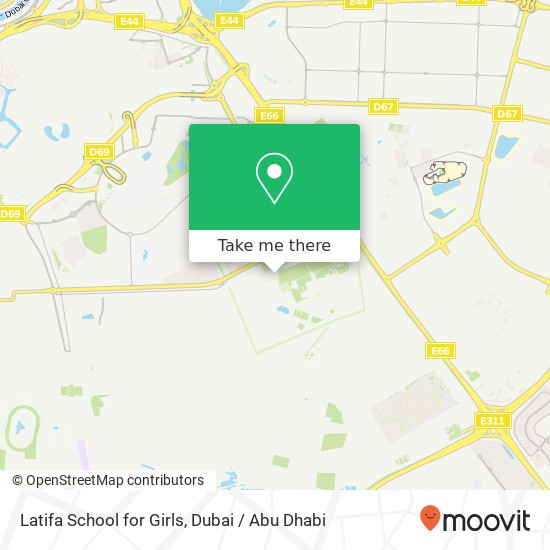 Latifa School for Girls map