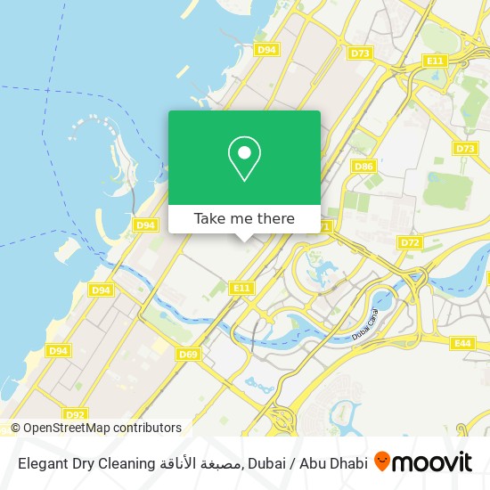 Elegant Dry Cleaning مصبغة الأناقة map