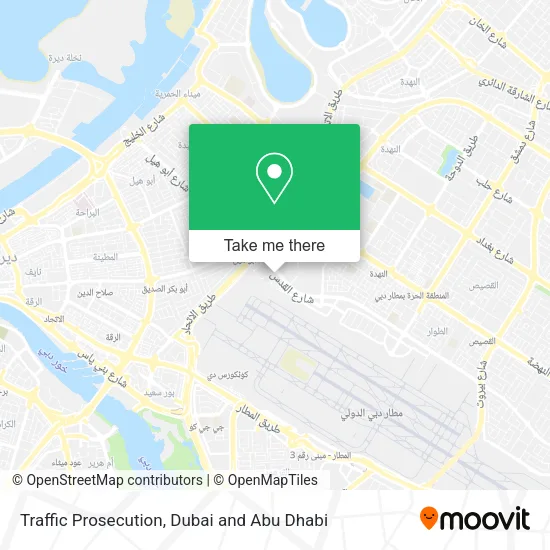 Traffic Prosecution map