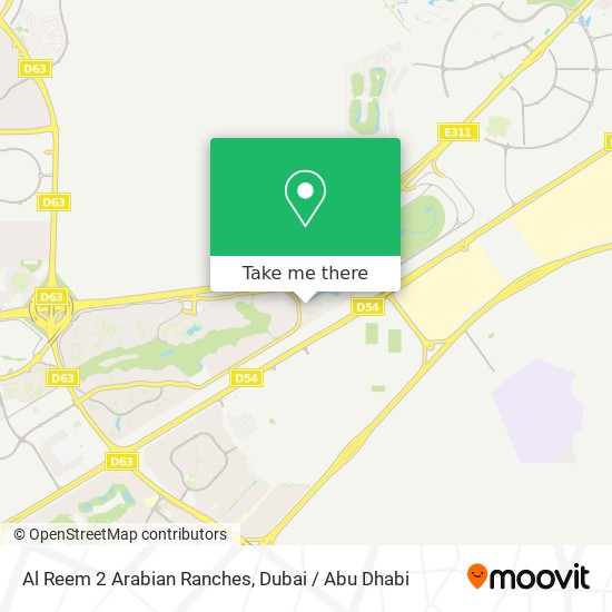 Al Reem 2 Arabian Ranches map