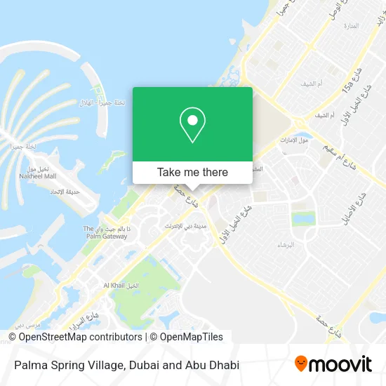 Palma Spring Village map