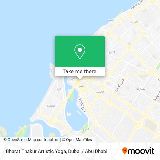 Bharat Thakur Artistic Yoga map