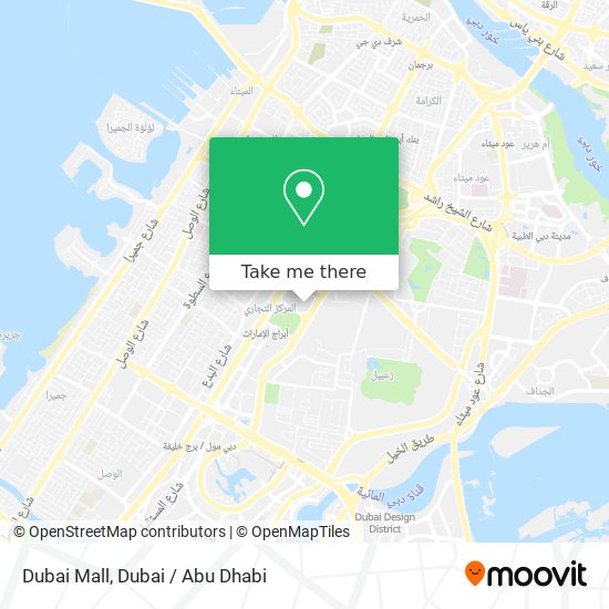 Dubai Mall map