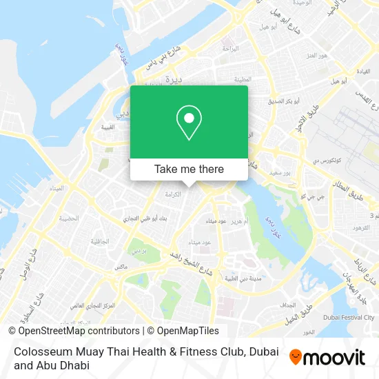 Colosseum Muay Thai Health & Fitness Club map