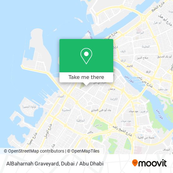 AlBaharnah Graveyard map