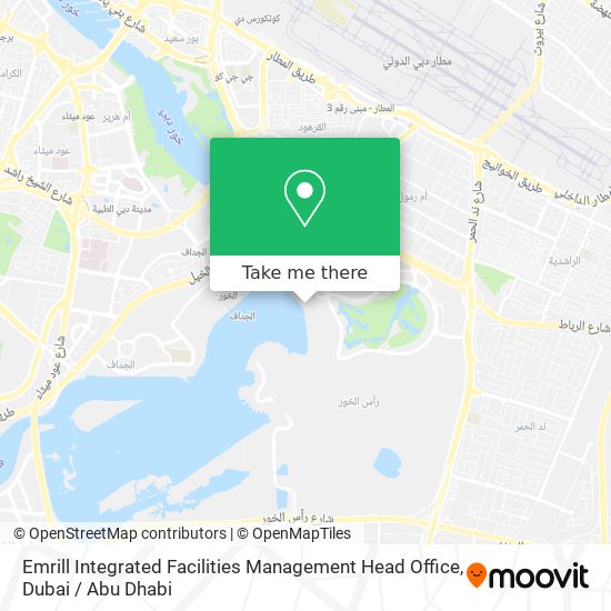 Emrill Integrated Facilities Management Head Office map