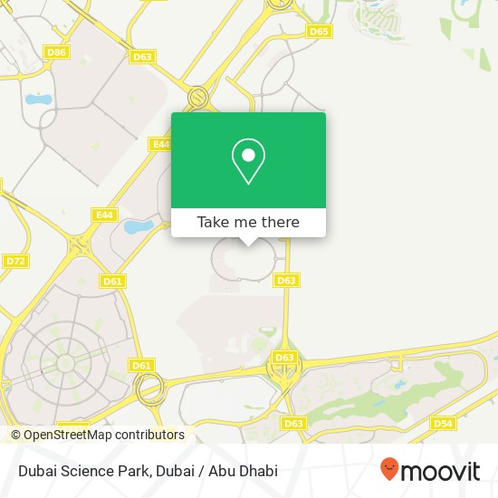 Dubai Science Park map