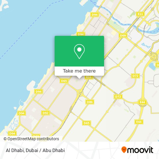 Al Dhabi map