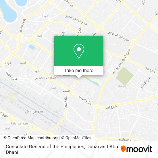 Consulate General of the Philippines map