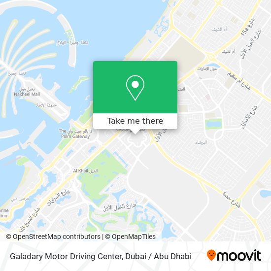 Galadary Motor Driving Center map