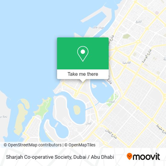 Sharjah Co-operative Society map