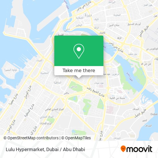 Lulu Hypermarket map