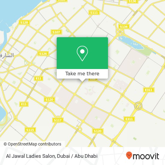 Al Jawal Ladies Salon map
