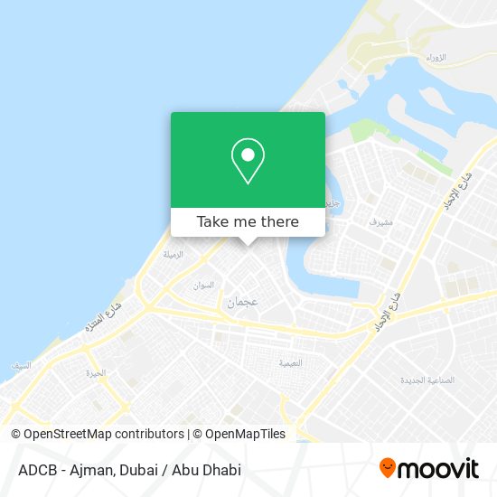 ADCB - Ajman map