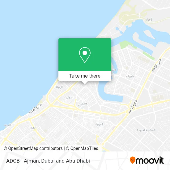 ADCB - Ajman map