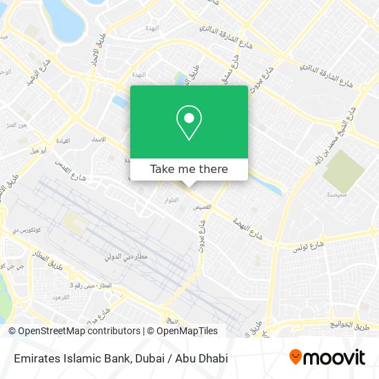 Emirates Islamic Bank map