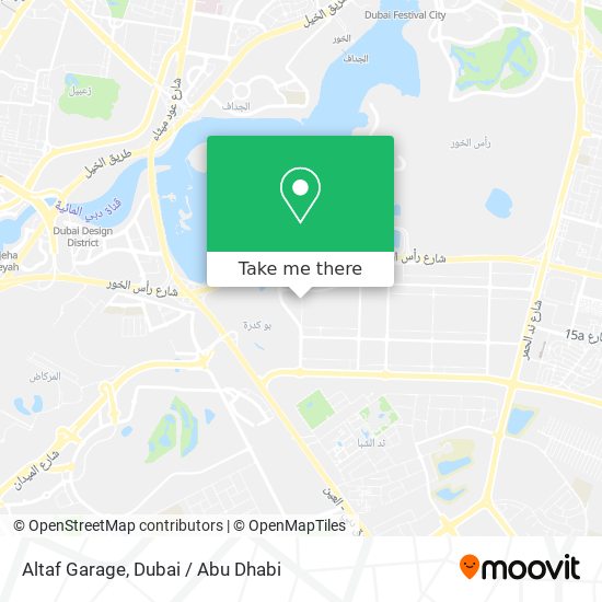 Altaf Garage map