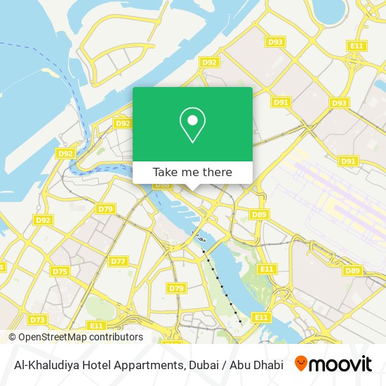 Al-Khaludiya Hotel Appartments map