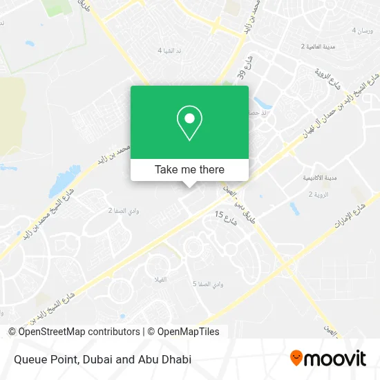 Queue Point map