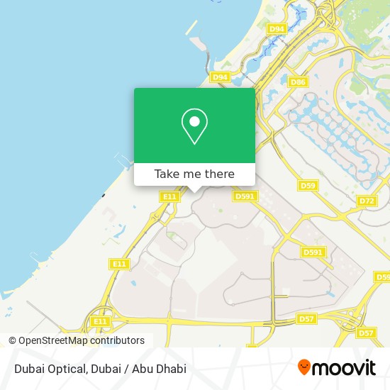 Dubai Optical map