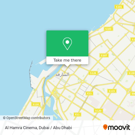 Al Hamra Cinema map