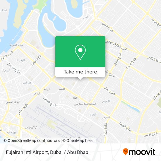 Fujairah Intl Airport map