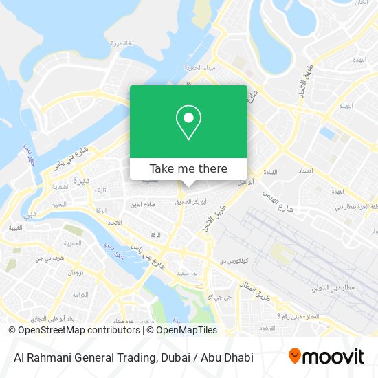 Al Rahmani General Trading map