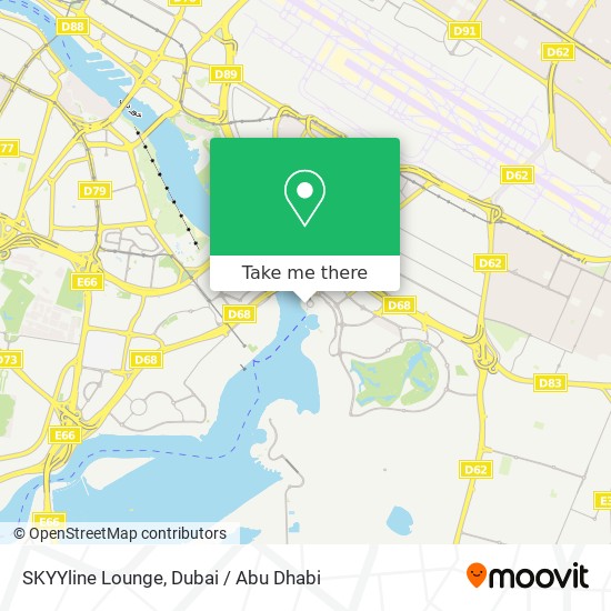 SKYYline Lounge map